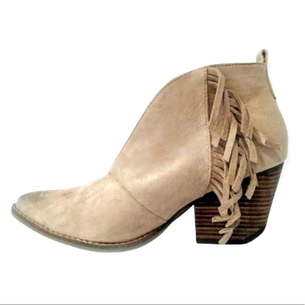 Women's Fringe Booties